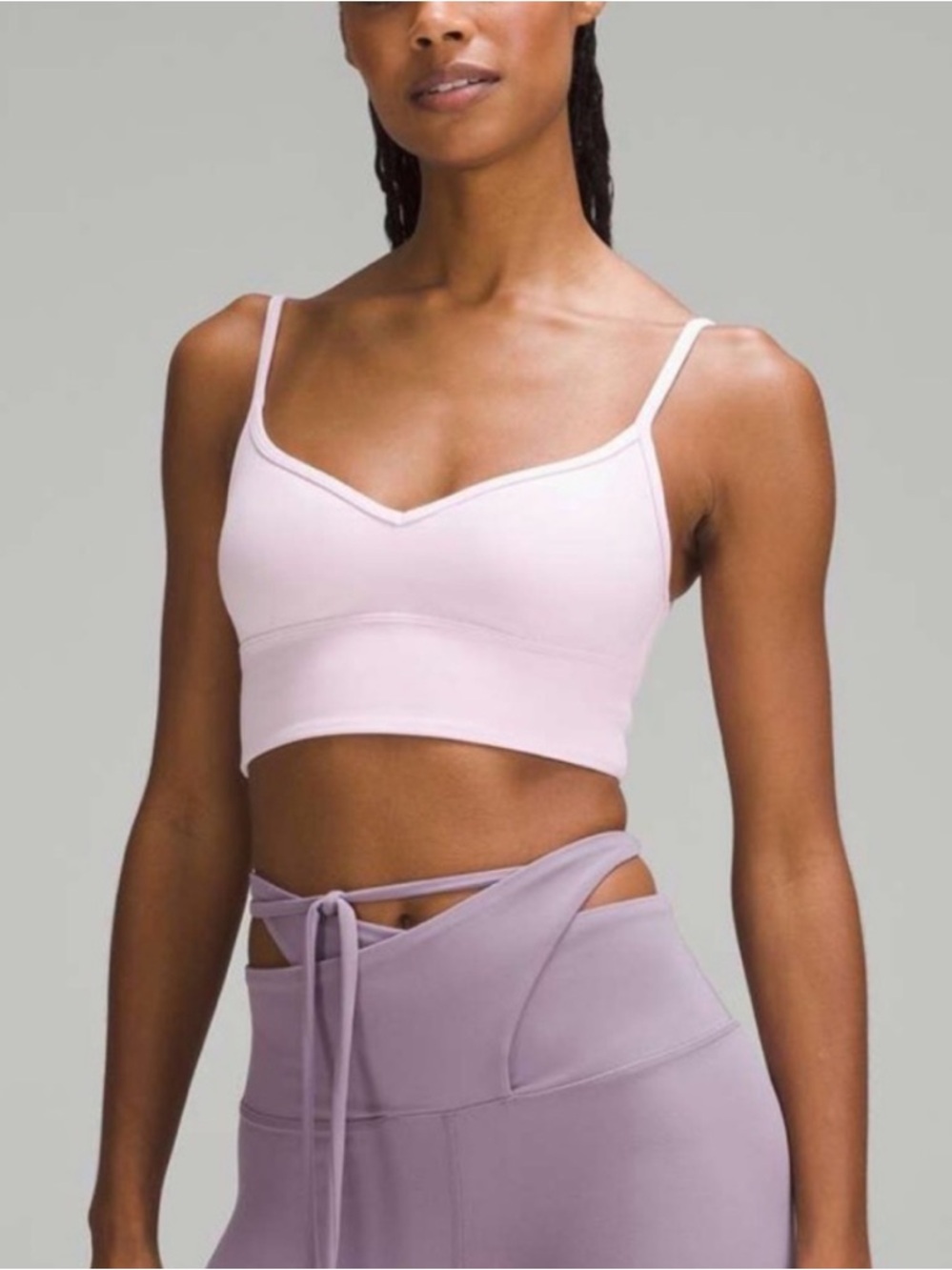 Lululemon Align Sweetheart Bra A/B Vitapink